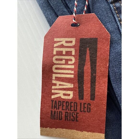 TOMMY HILFIGER Men’s RONNIE Jeans - W29xL33 - Blue Denim - Tapered Leg Mid-Rise - Picture 3 of 16